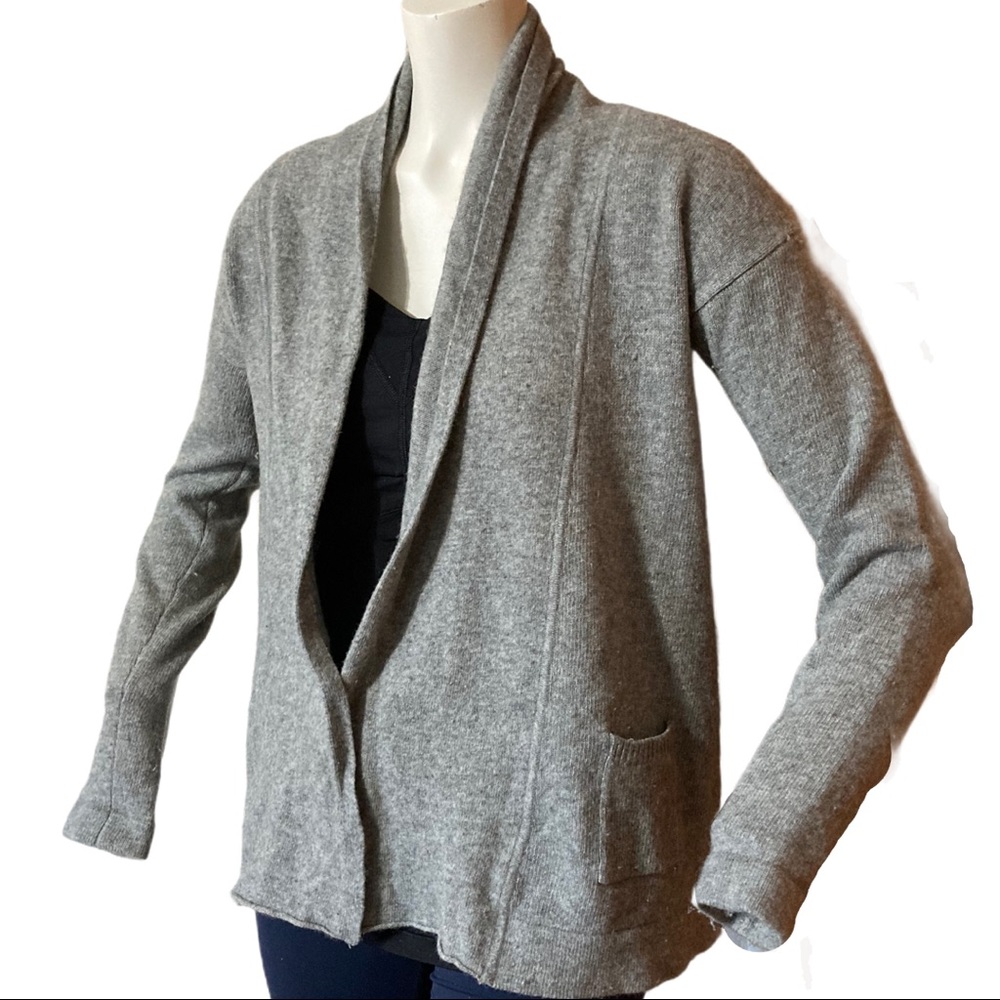 J. CREW Wool Shawl Collar Sweater Blazer